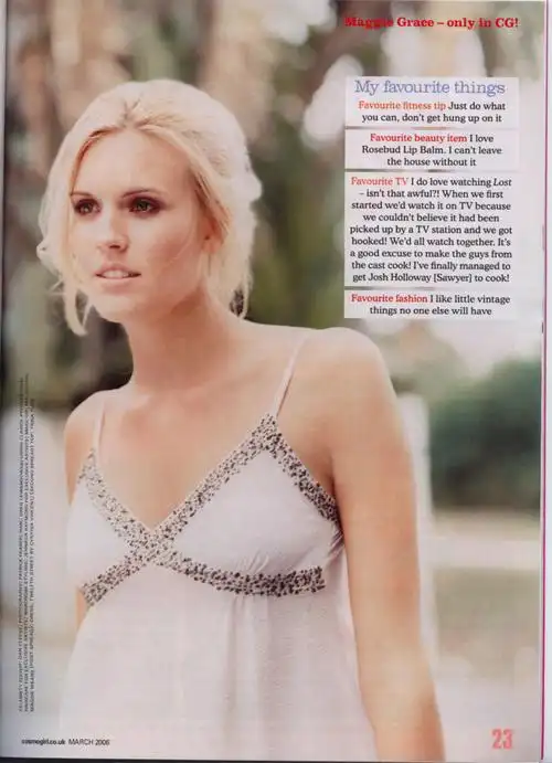 p>玛姬·格蕾斯 i>(margaret grace) /i>,1983年9月21日出生于美国