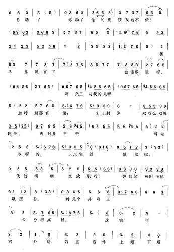 夫妻争吵可是常有的(豫剧《打金枝》唐王唱腔)