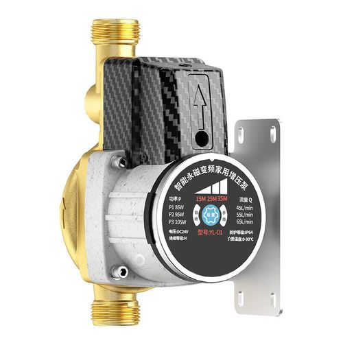 献瑜自来水增压泵家用全自动太阳能小型加压水泵热水器增压器 红色