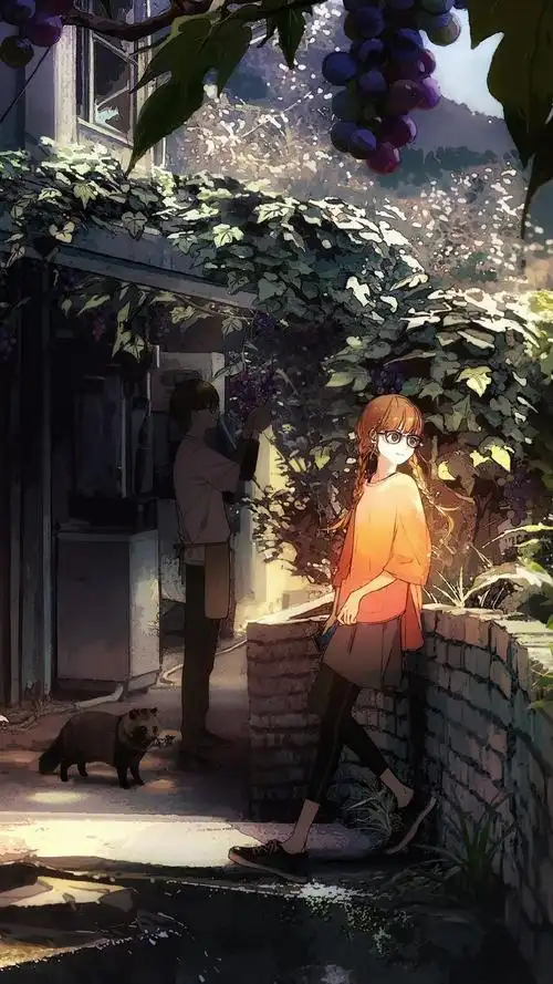 唯美动漫插画手机壁纸