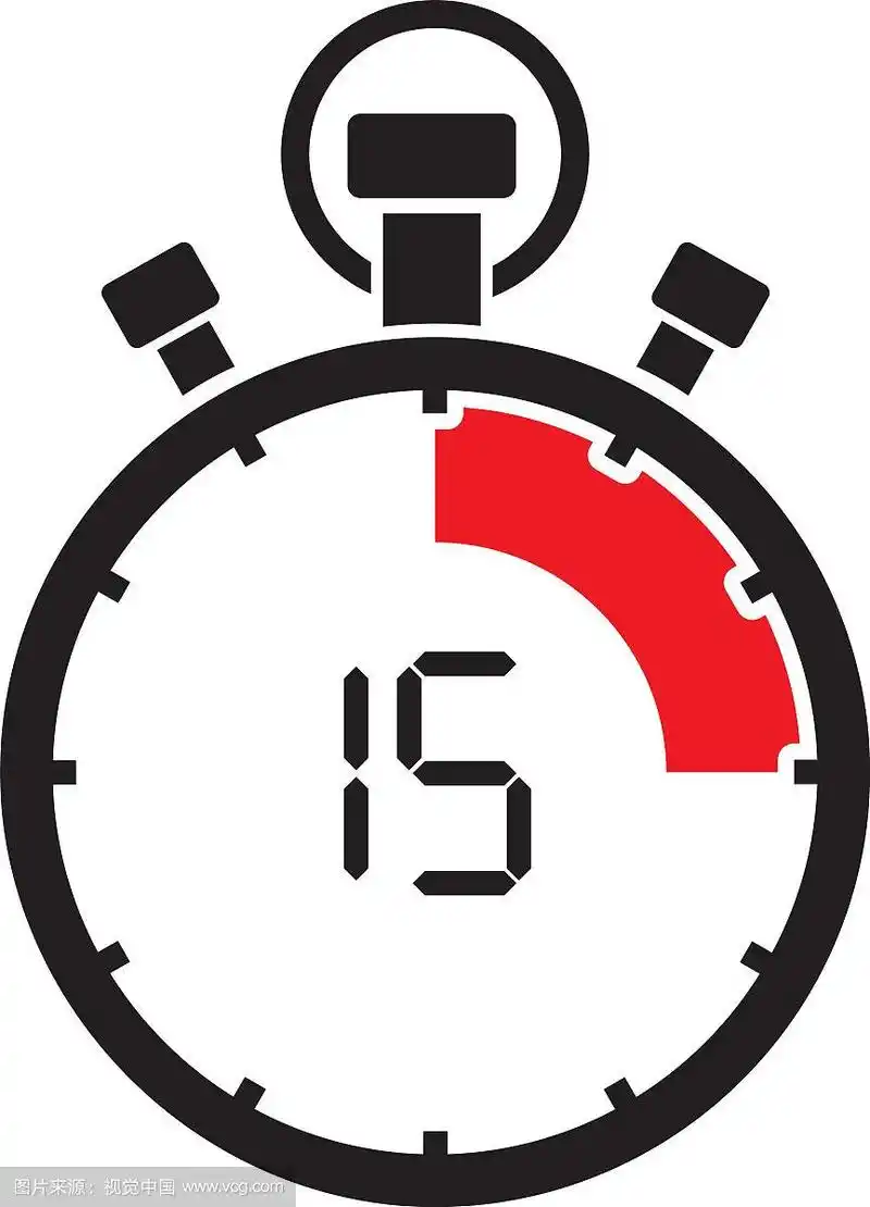 第十五分钟停止看倒计时