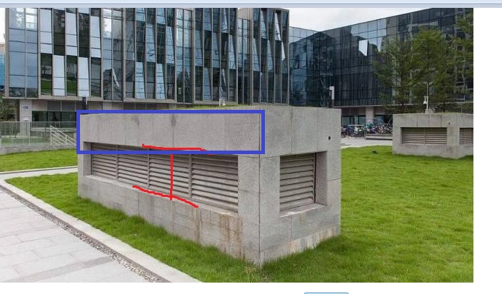 大哥们蓝色是盖板红色是排风井洞下口标高吗