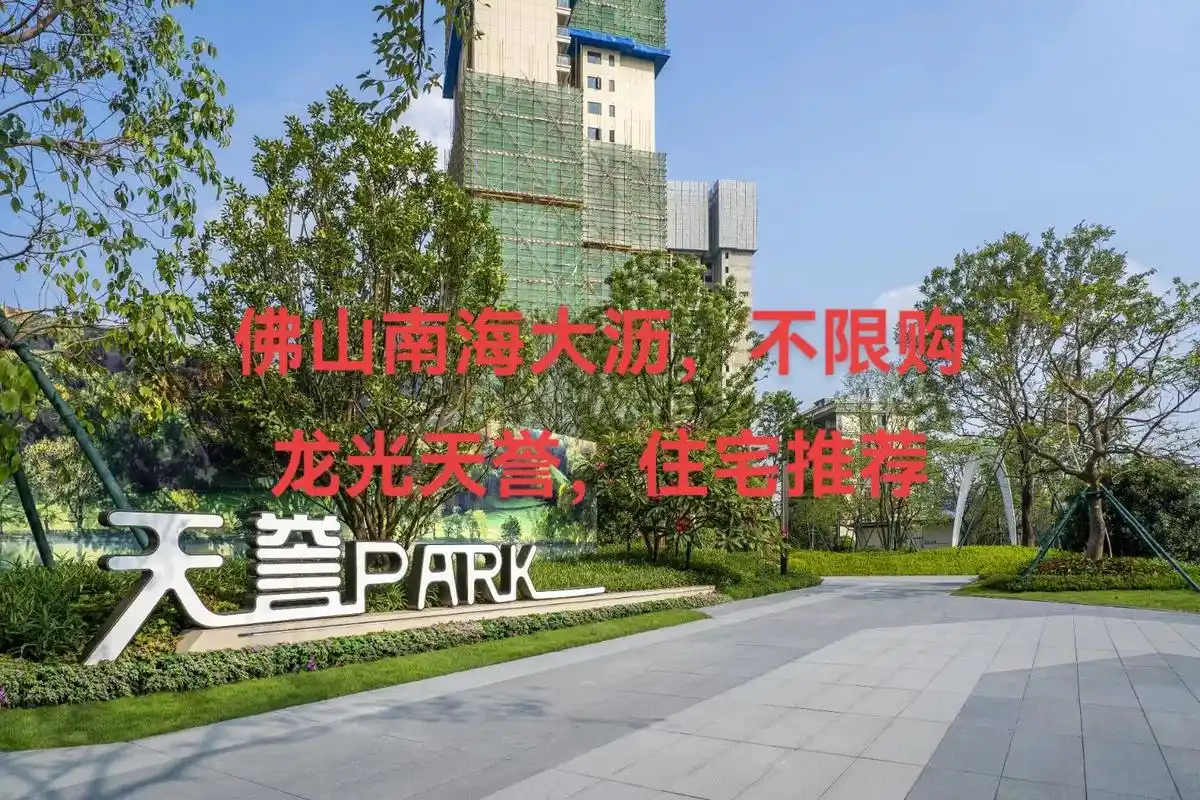 佛山南海大沥龙光天誉不限购住宅推荐