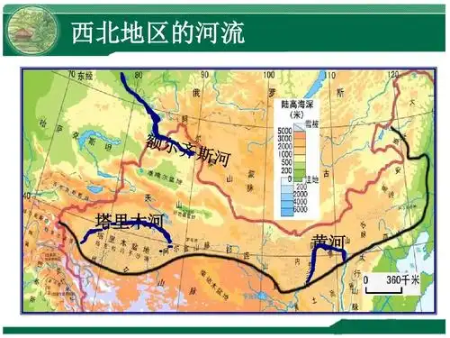 西北地区的河流 塔里木河 黄河