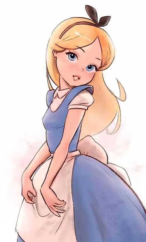 alice-不可思议之国的爱丽丝blonde-触站