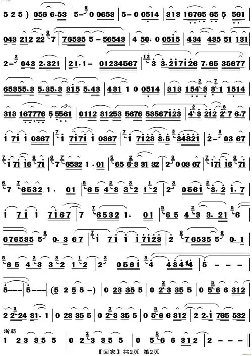 回家高清正版萨克斯独奏