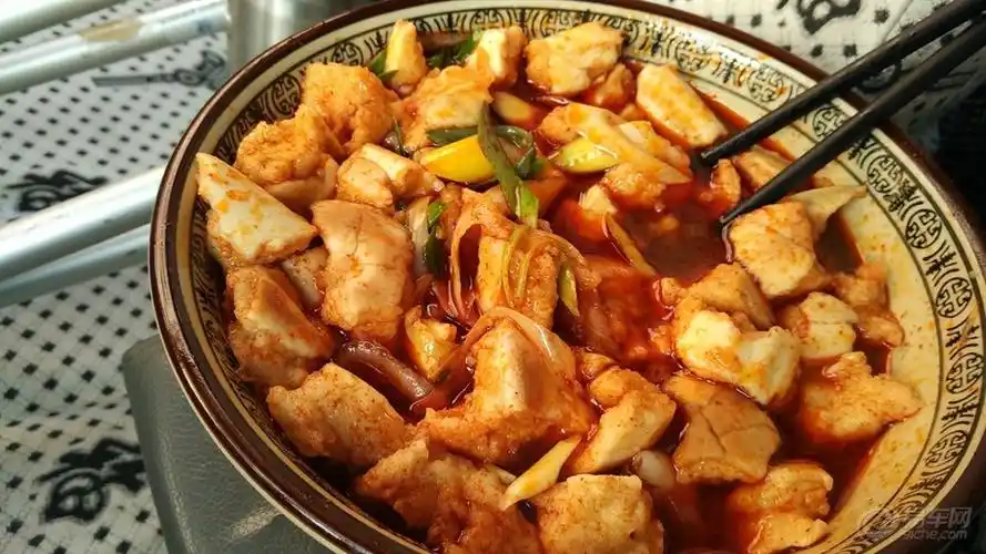 【2017新年随拍】户县名吃大肉辣子疙瘩