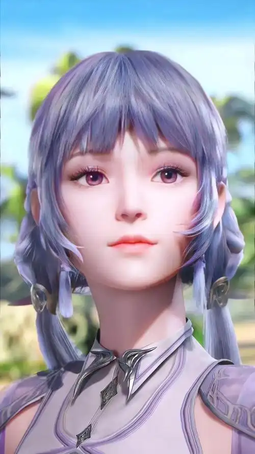 动漫美女斗罗大陆白沉香