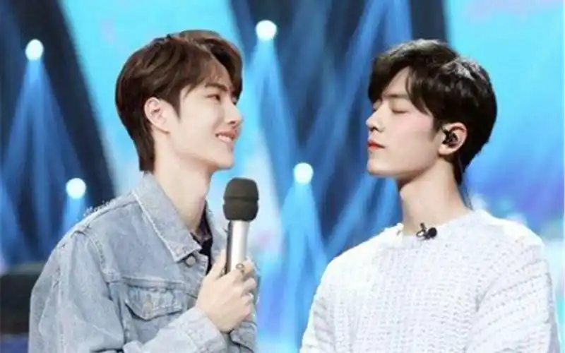 【博君一肖】这个对视真的太美了,这对cp我锁死了!博君一肖!