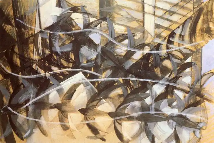 未来主义绘画风格作品