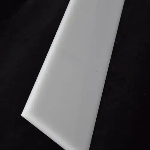云南厂家定制乳白色亚克力透光板 瓷白有机玻璃板 激光加工雕刻