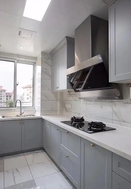 70平米简欧风格橱柜颜色搭配效果图