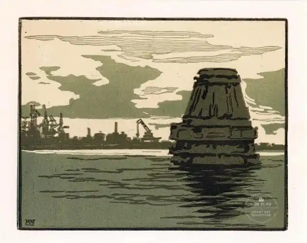 苏联版画大师玛多林作品欣赏