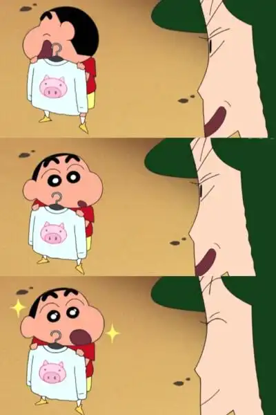 自己做的蜡笔小新三屏壁纸