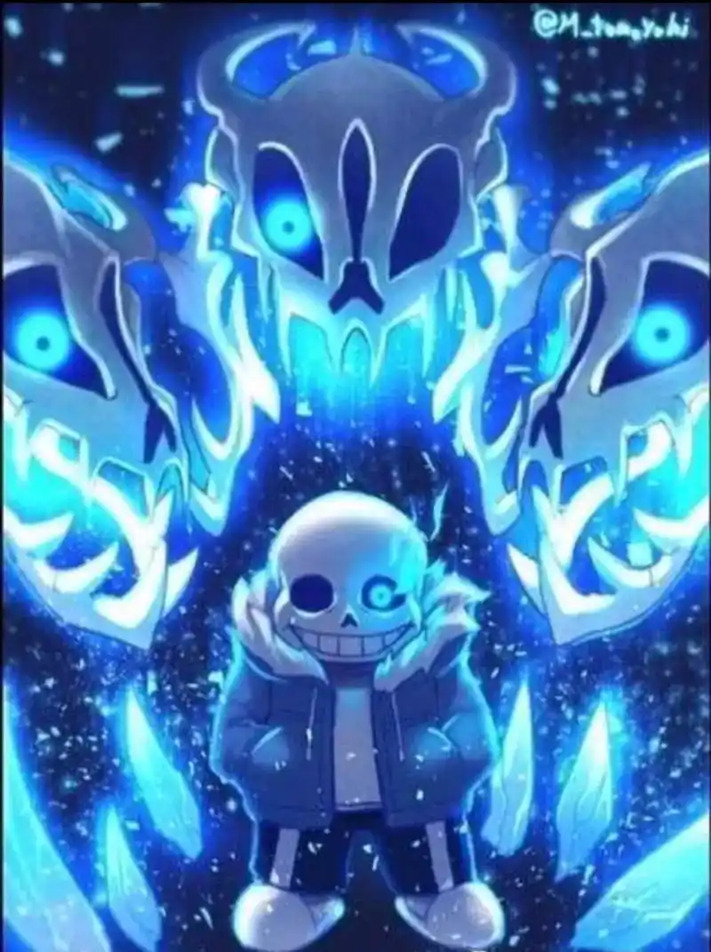 送你一张壁纸 #炫酷壁纸 来自传说之下的人物sans. - 抖音