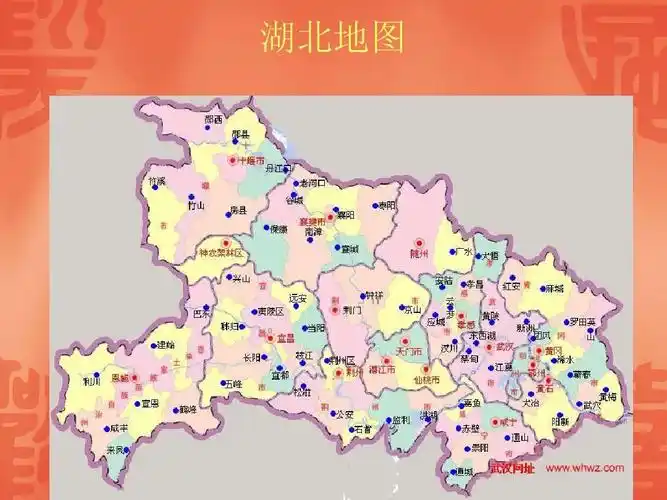 湖北地图