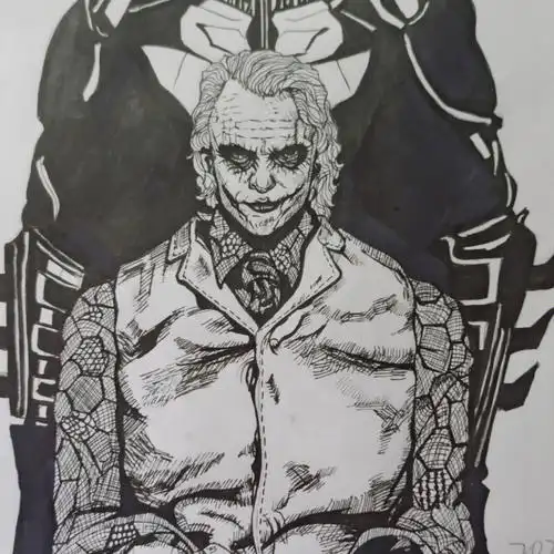 小丑希斯莱杰蝙蝠侠黑暗骑士