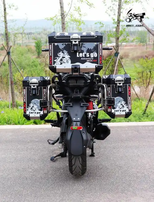 赛科科龙rx6尾箱金边三箱sr650改装摩托车护杠摩托车尾箱