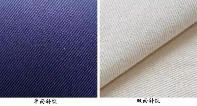 科普| 斜纹组织与斜纹织物,了解一下!