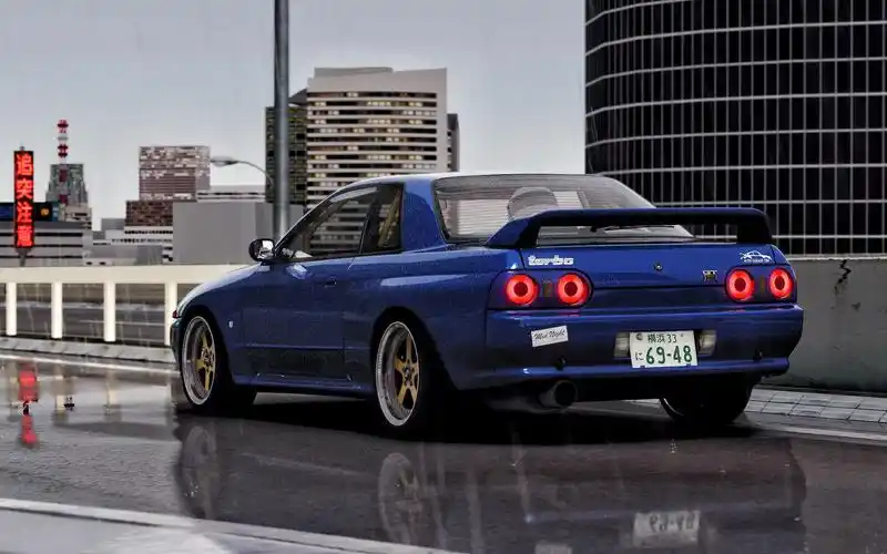 【神力科莎】画质测试 日产 gtr (r32) samstag abend 首都高9号线