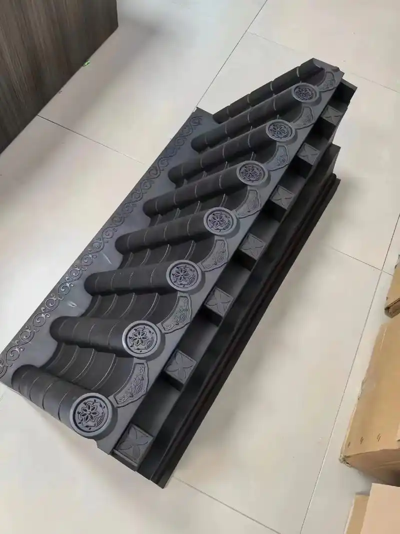 一体屋檐门头装饰瓦.这款仿古瓦真的太美了!