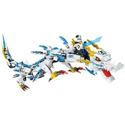 乐高拼装玩具幻影忍者男孩机甲神龙恐龙机器人积木益智2021年新品