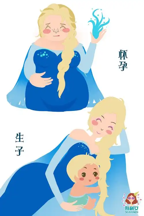 当动漫里的女人都怀孕了