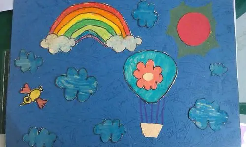 学生作品《美丽的天空》(一)(原创)