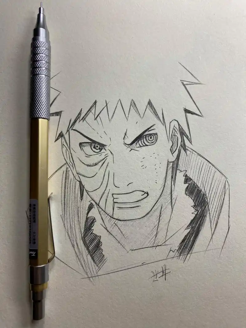 带土过程 #火影忍者# #手绘教程# #带土#