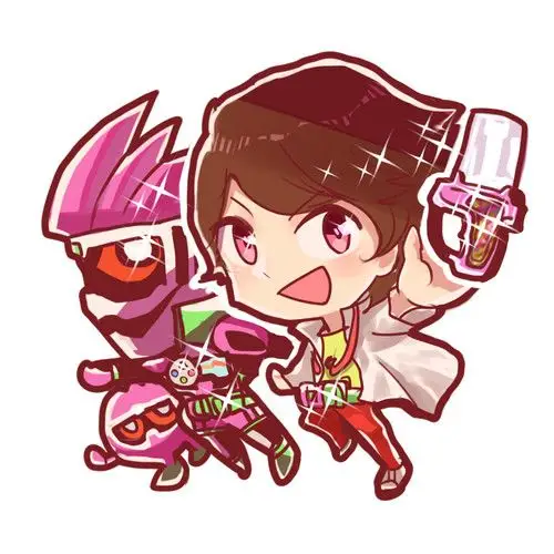 打算画一套exaid的q版,先.