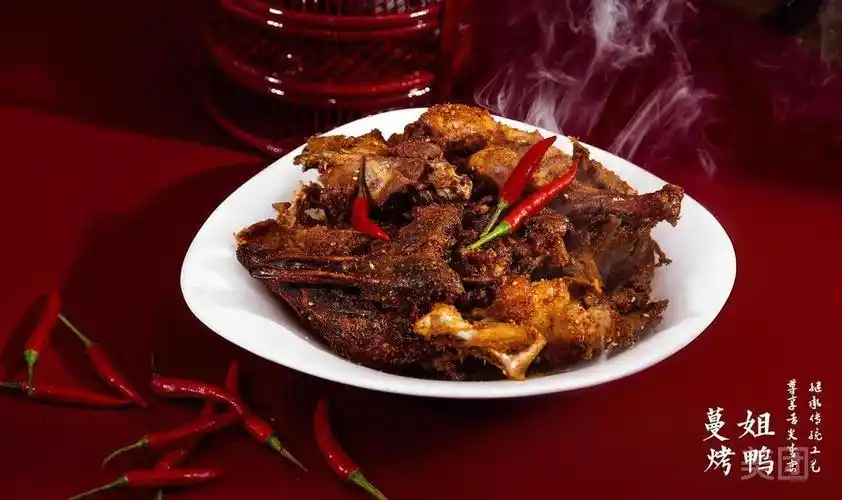 椒盐鸭架图片