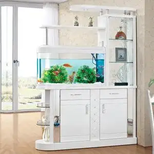 水族带鱼缸玄关柜酒柜/双面鞋柜/间厅柜客厅隔断门厅柜简约屏风柜