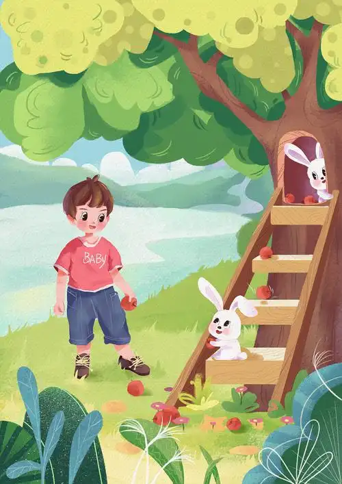 2020年儿童插画总结 人物——小场景——故事绘本封面