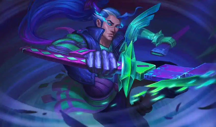 英雄联盟电玩亚索同人