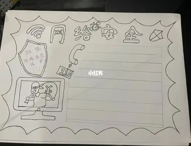 网络安全手抄报