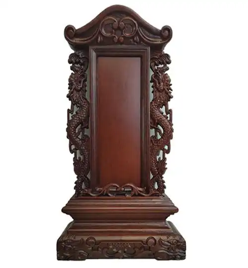 双龙台牌位灵位祖宗牌位神位莲位实木位牌祠堂灵牌祖先供奉家用牌位