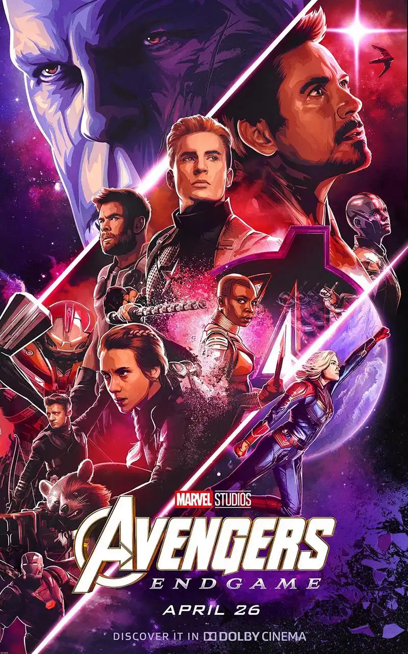 《复仇者联盟4:终局之战》合集海报高清手机壁纸