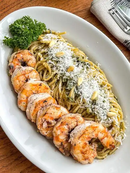 意面爱好者必做75青酱奶酪大虾意面