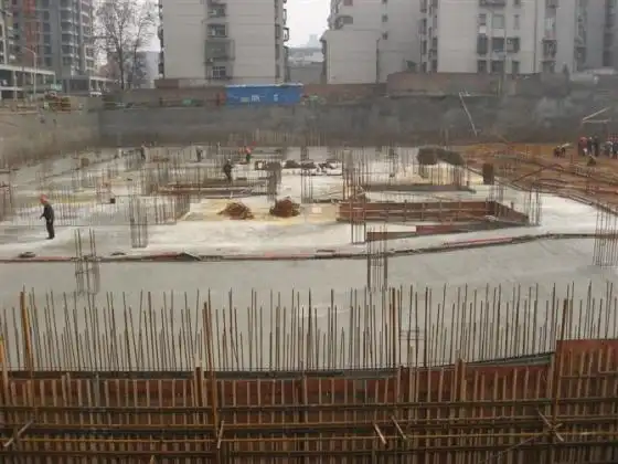 [资料]转疯了,高层住宅楼基坑与地基基础施工现场图片