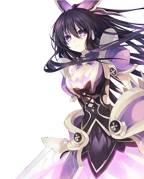 约会大作战鸢一折纸夜刀神十香高清大图折纸灵装女仆装ast装十香只