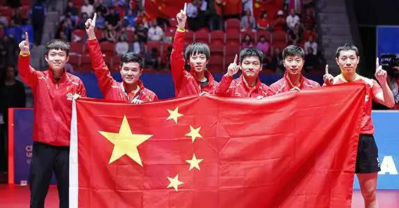 乒乓球——中国队夺得世乒赛男团冠军