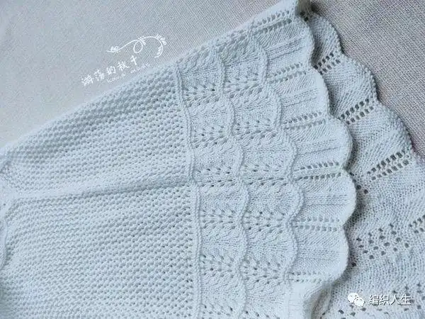 时光浓淡相宜的百搭凤尾花镂空短袖有编织图解