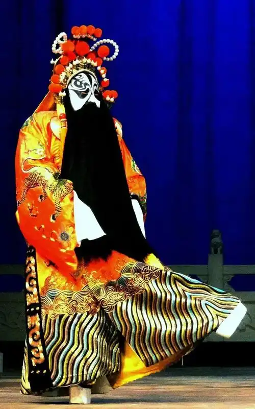 大京院高苍健(花脸)京剧舞台人像