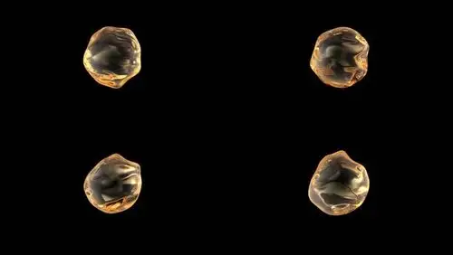 3d水滴透明素材