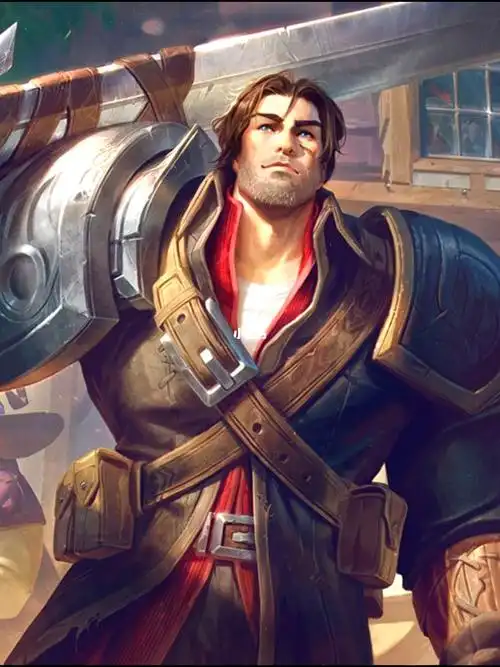 孤高游侠 盖伦 原画更新