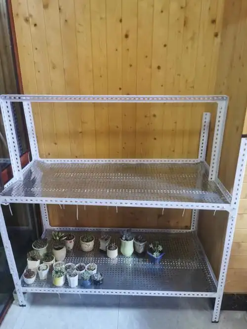 买的角钢做的花架