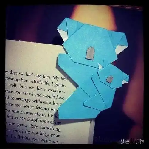 用便利贴就能折的小玩意,办公室小技能get_手工