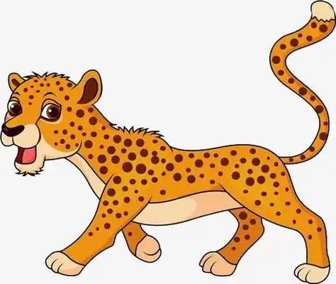 豹子简笔画豹子的画法豹子简笔画豹子的画法可爱的小豹子1动物简笔画