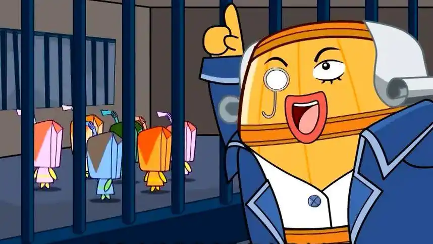 哈皮父子:水桶歪吃着美食餐,想要咸鱼翻身,小皮要求讲故事