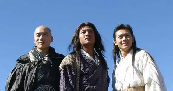 原创天龙八部三兄弟,萧峰与虚竹真心相对,段誉却有防备,留了一手